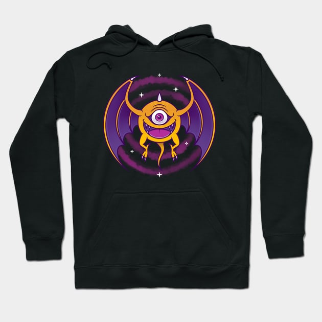 Evil Eye Hoodie by Alundrart